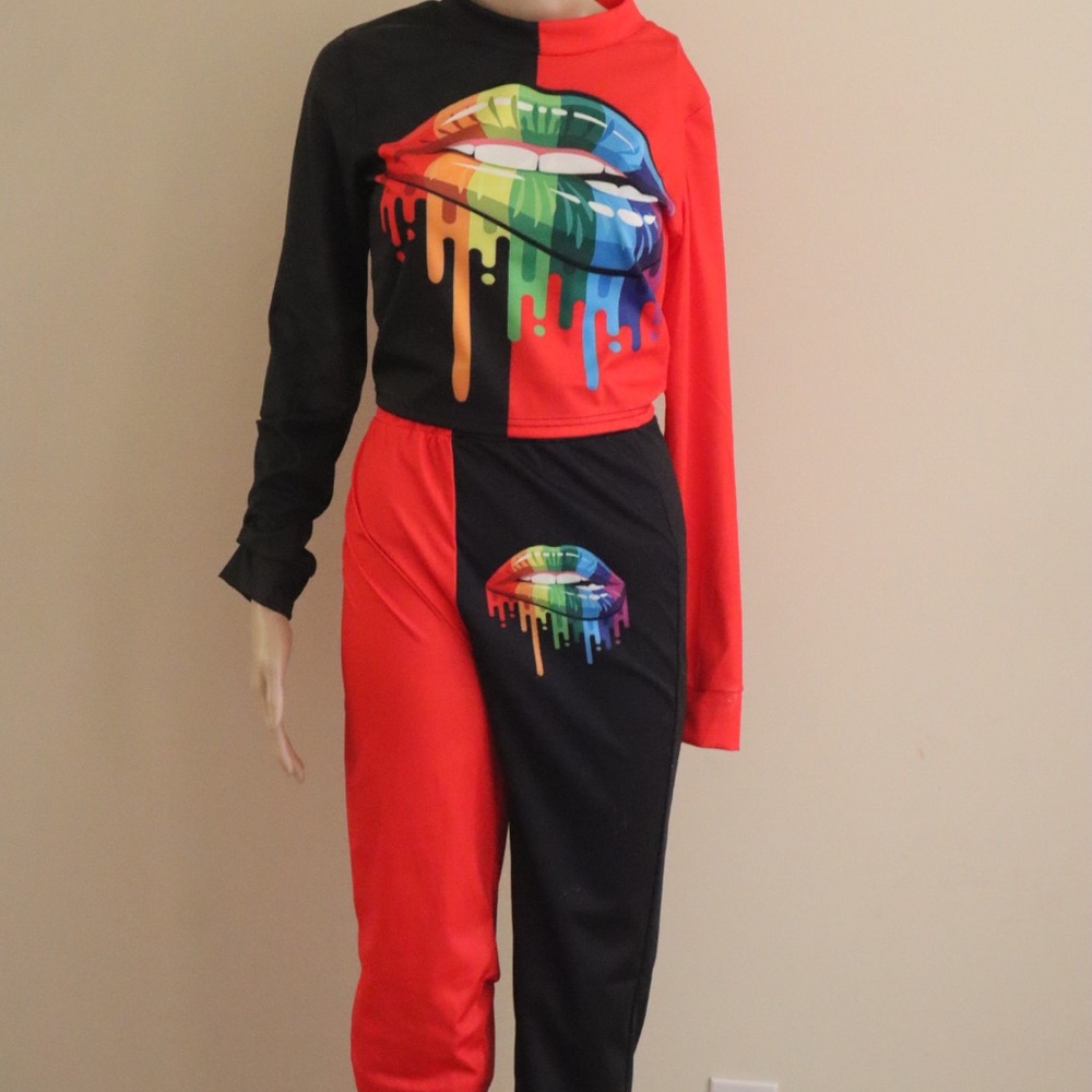 Multi color outfit